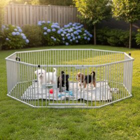 Topmast Aluminium Puppyren - 8 x 80 x 100 cm Hoog