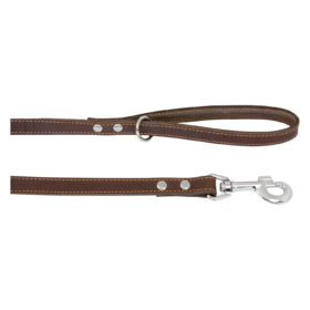 JV VETLEDER Leiband Bruin-25mmx100cm