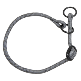 JV LUMINOUS DOTS Halsband Grijs-XL 8mmx50-65cm