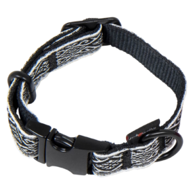 JV IBIZA Halsband Zwart-M 15mmx24-35cm