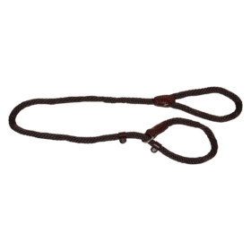 JV WALKABOUT Sliplijn Bruin-15mmx140cm