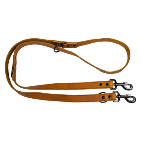 JV BLACK LABEL Dressuurlijn Cognac-25mmx200cm