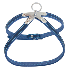 JV VETLEDER Springtuigje Blauw-10mmx40cm