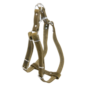 JV VETLEDER Instaptuigje Groen-20mmx40-60cm