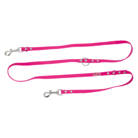 JV Sport Expd Leiband met karabijnhaak Fuchsia- U (one size) Thin Double Adjustable
