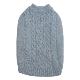 JV 5th Avenue Dogwalk Kabeltrui Lichtblauw- L