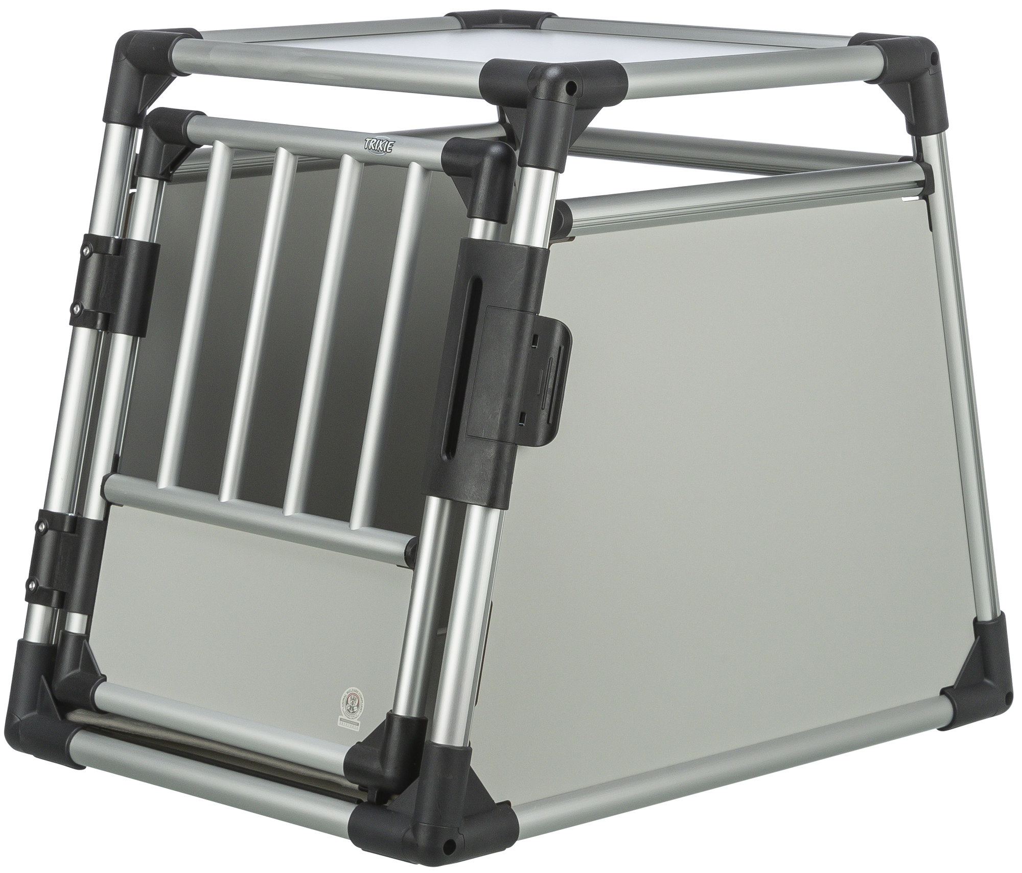 Trixie transportbox aluminium M 55X62X78 CM