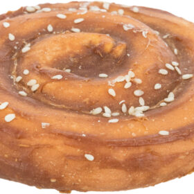 Trixie denta fun chewing pie 9X9 CM 70 GR 50 ST